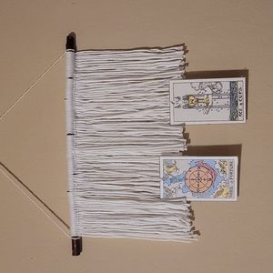 Tarot wall hanging; Luck